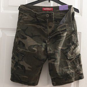 Green camo Unionbay‎ Men’s Cargo Short